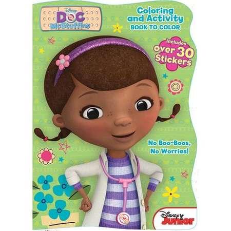 Disney Doc Mcstuffins Coloring and Sticker Book thumb