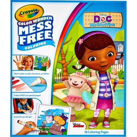 Crayola® Color Wonder Refill Coloring Book- Doc McStuffins thumb