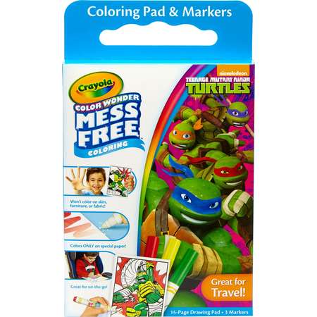 Crayola® Color Wonder Coloring Kit - Teenage Mutant Ninja Turtles thumb