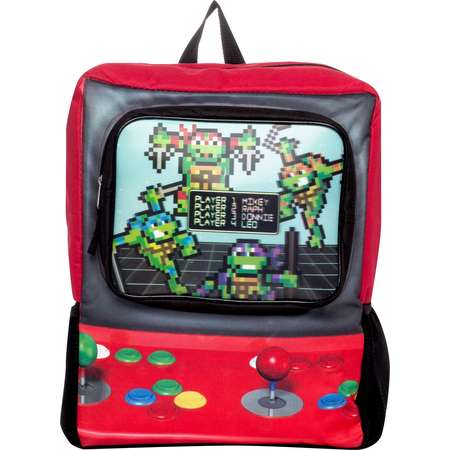 Nickelodeon 16.5" Teenage Mutant Ninja Turtles Arcade Game Kids' Backpack - Green thumb