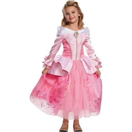Girls' Disney Storybook Aurora Prestige Toddler/Child Costume S thumb