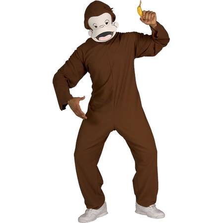 Men's Curious George Standard Costume One Size Fits Most thumb