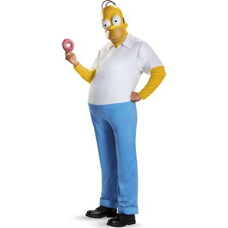 The Simpsons Men's Homer Costume thumb