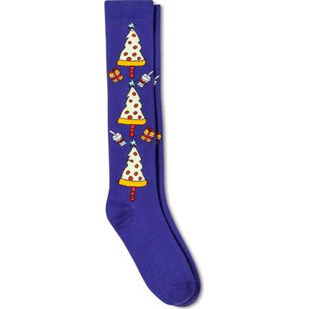 Women's Knee-High Socks Dancing Santa - Xhilaration™ thumb