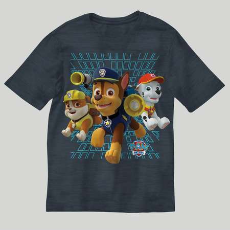 Boys' PAW Patrol Short Sleeve T-Shirt - Charcoal Heather thumb