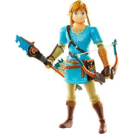 Nintendo The Legend of Zelda: The Breath of the Wild Link Figure 4" thumb