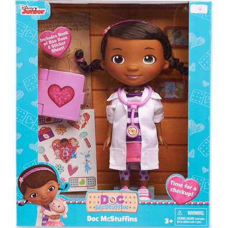 Doc McStuffins Doc 9" Doll - Physician Doc w Big Book thumb