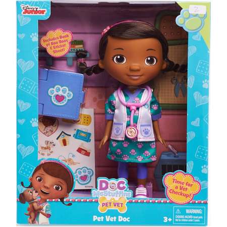 Doc McStuffins 9" Doll Pet Vet Doc w Big Book thumb