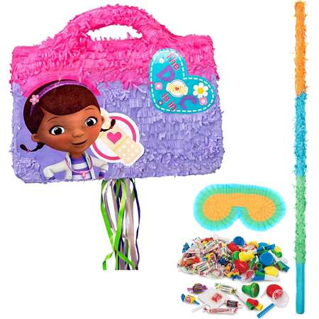 Disney Junior Doc McStuffins Pull-String Pinata Kit thumb