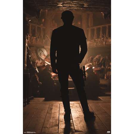 Star Wars Han Solo Han Unframed Wall Poster Print 34" x 22.38" - Trends International thumb