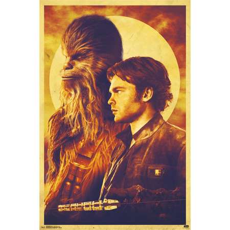 Star Wars Han Solo Duo Unframed Wall Poster Print 34" x 22.38" - Trends International thumb