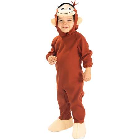 Toddler Curious George Costume - One Size Fits Most thumb