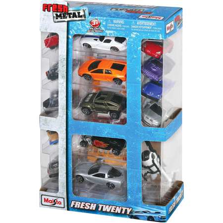 Maisto Fresh Metal Twenty 20 Pack Collectible Set of Cars thumb