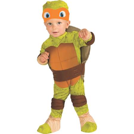 Toddler Teenage Mutant Ninja Turtles Michelangelo Costume - 2T-4T thumb