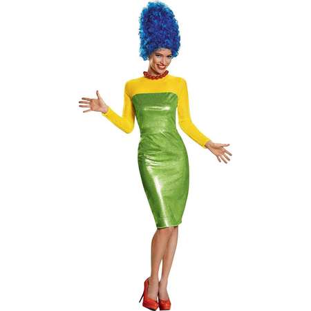 The Simpsons: Women's Marge Deluxe Costume thumb