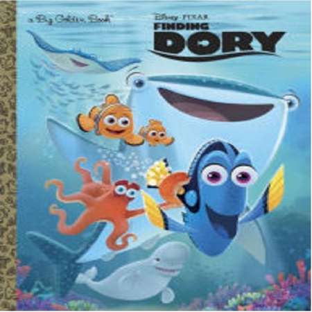 Finding Dory Big Golden Book (Disney/Pixar Finding Dory) (Hardcover) by Bill Scollon thumb