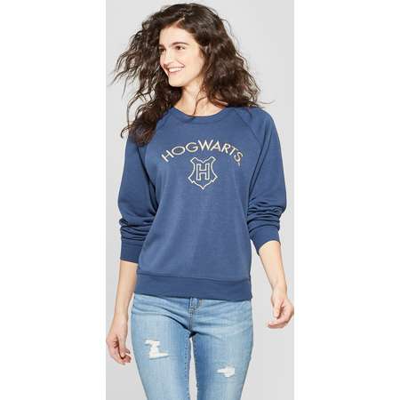 Women's Harry Potter Hogwarts Graphic Sweatshirt (Juniors') Blue thumb