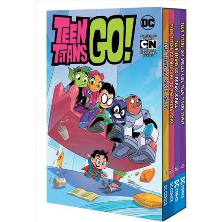 Teen Titans Go! Set - (Teen Titans Go!) by Sholly Fisch (Paperback) thumb