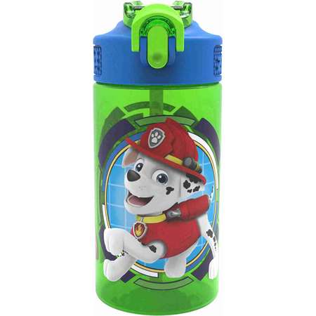 Paw Patrol Water Bottle with Straw - Skye, Marshall & Friends thumb