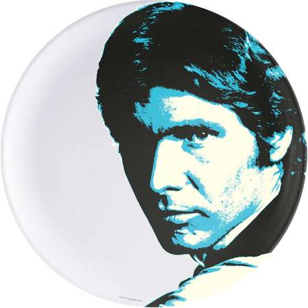 Star Wars Melamine Dinner Plates - Han Solo thumb