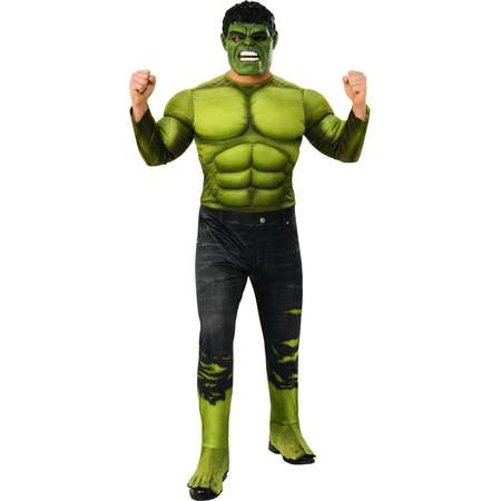 Marvel - Avengers: Infinity War - Deluxe Incredible Hulk - Costume for Men thumb