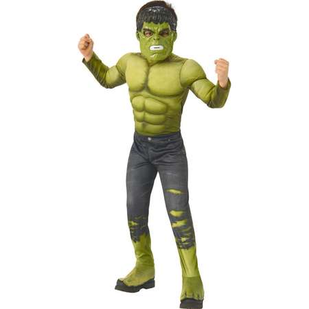 Marvel - Avengers: Infinity War - Deluxe Incredible Hulk - Costume for Boys thumb