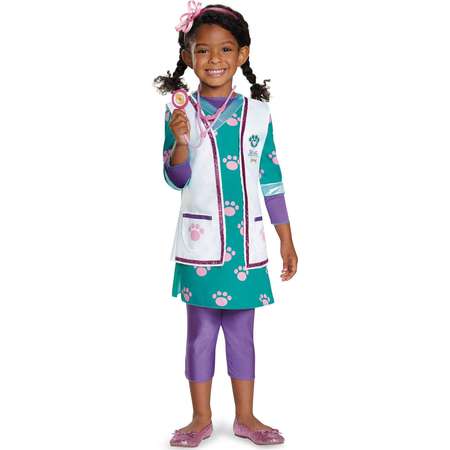 Doc McStuffins Girls Deluxe Pet Vet Costume thumb