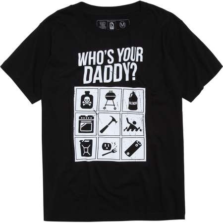 Who's Your Daddy? Danger Icons T-Shirt thumb