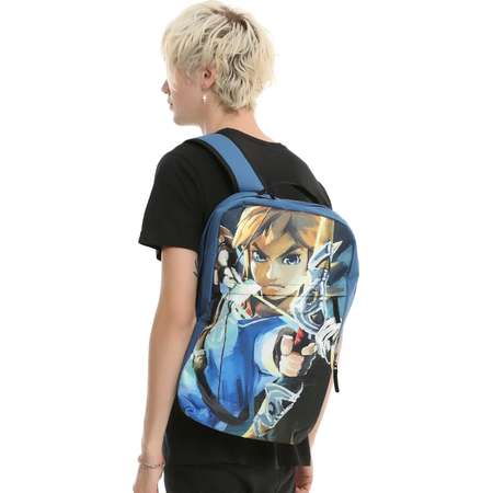 The Legend Of Zelda Breath Of The Wild Link Backpack thumb