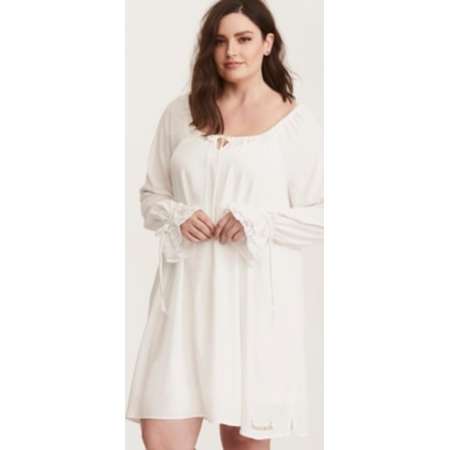Outlander White Sassenach Night Gown thumb