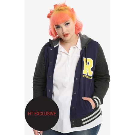 Riverdale Varsity Girls Jacket Plus Size Hot Topic Exclusive thumb