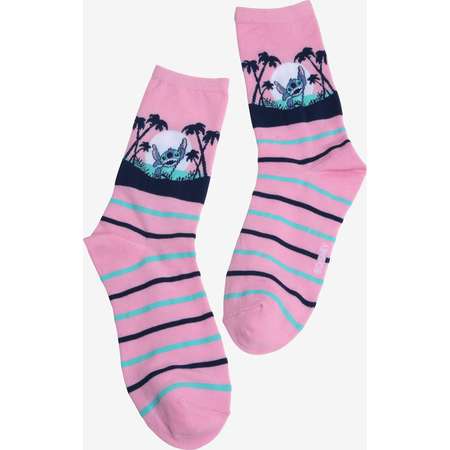 Disney Lilo & Stitch Palm Tree Ankle Socks thumb