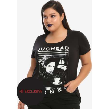 Riverdale Jughead Coffee Girls T-Shirt Plus Size Hot Topic Exclusive thumb
