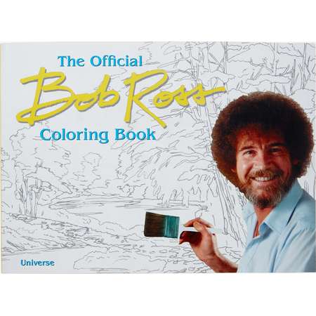 The Official Bob Ross Coloring Book thumb