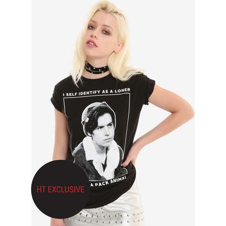 Riverdale Jughead Loner Girls T-Shirt Hot Topic Exclusive thumb