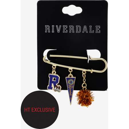 Riverdale Varsity Charms Pin Hot Topic Exclusive thumb