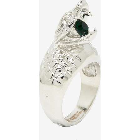 Harry Potter Slytherin Green Stone Snake Ring thumb