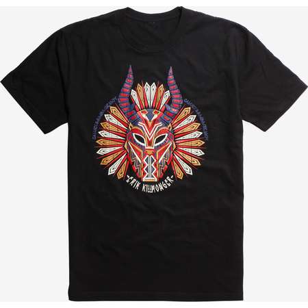 Marvel Black Panther Erik Killmonger Mask T-Shirt thumb
