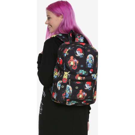 Loungefly Pokemon Tattoo Print Backpack thumb
