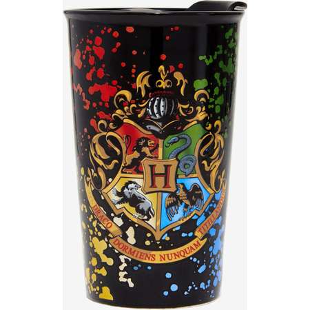 Harry Potter Hogwarts Crest Travel Mug thumb
