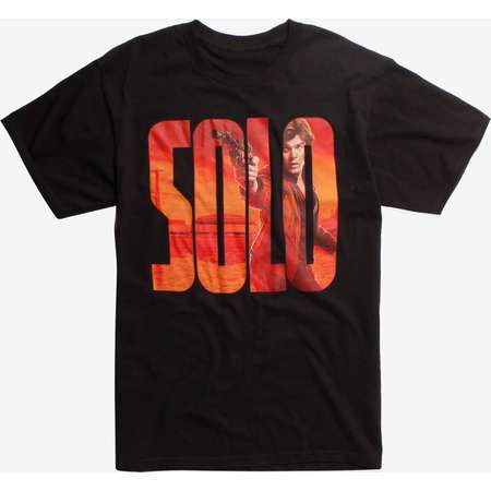 Solo: A Star Wars Story Han Solo Letters T-Shirt Hot Topic Exclusive thumb