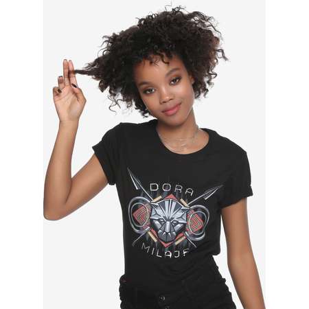 Her Universe Marvel Black Panther Dora Milaje Girls T-Shirt thumb