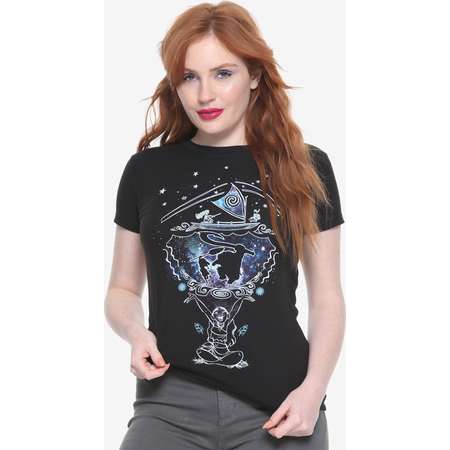 Disney Moana Stars Silhouette Girls T-Shirt thumb