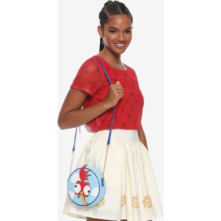 Her Universe Destination Disney Moana Hei Hei Crossbody Bag thumb