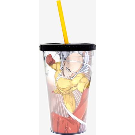 One Punch Man Acrylic Straw Cup thumb