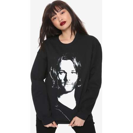 Supernatural Sam Moose Girls Sweatshirt thumb