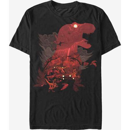 Jurassic Park T. Rex Silhouette T-Shirt thumb