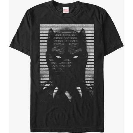 Marvel Black Panther Striped Profile T-Shirt thumb