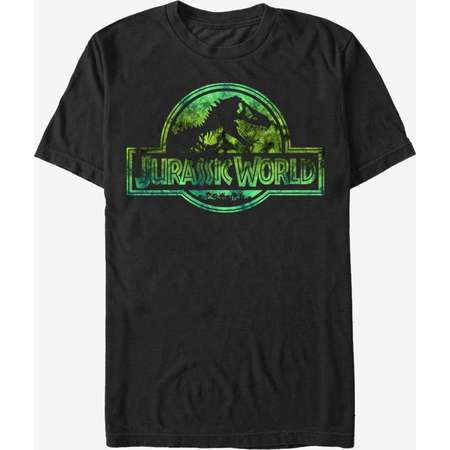 Jurassic Park Logo Tie Dye Print T-Shirt thumb