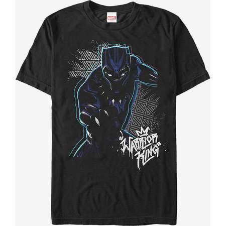 Marvel Black Panther 2018 Triangle Pattern T-Shirt thumb